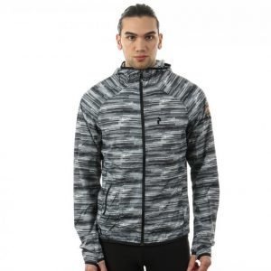 Peak Performance Hicks Printed Jacket Tuulitakki Musta / Valkoinen