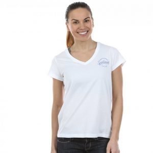 Peak Performance Shell V-Neck T-paita Valkoinen