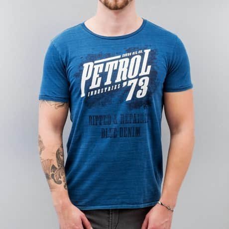 Petrol Industries T-paita Sininen