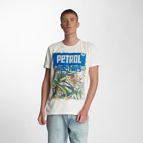 Petrol Industries T-paita Valkoinen