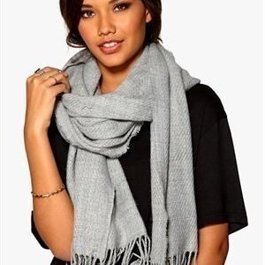 Pieces Kial Long Scarf Light Grey Melange