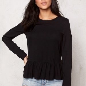 Pieces Olimo Top Black