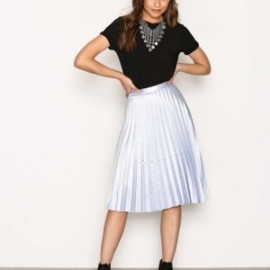 Pieces Pcelone Plisse Skirt Ff Midihame Sininen