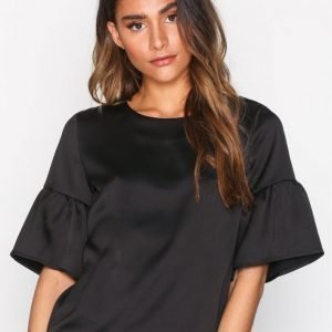 Pieces Pcragna 3 / 4 Sleeve Top Juhlapaita Musta