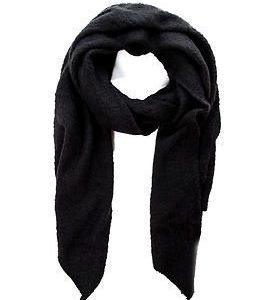 Pieces Pyron Long Scarf Black