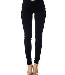 Pieces Skin Wear Jeggings Black