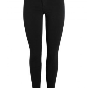 Pieces Skin Wear Jeggings Black Housut