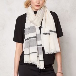 Pieces Tabesha long scarf Whitecap Grey