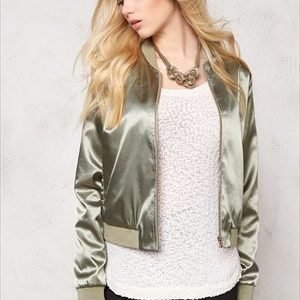 Pieces Unilla bomber jacket Burnt Olive