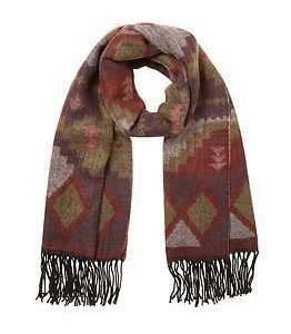 Pieces Villa Long Scarf Decadent Chocolate