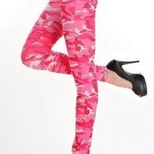 Pink Camouflage Leggings