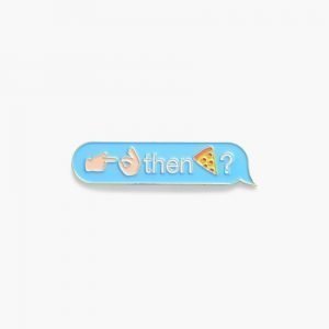 Pizza Skateboards Emoji Pin