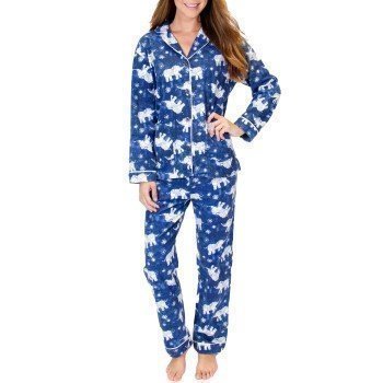 Pj Salvage Flannel PJ Set Batik Elephant