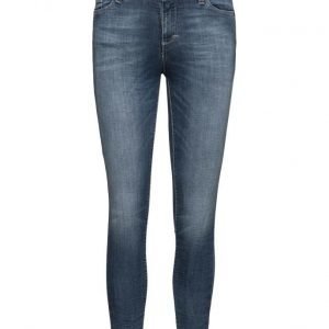 Please Jeans Slim Slim Blue Denim skinny farkut