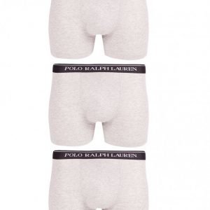 Polo Ralph Lauren 3 Pack Boxer Briefs Bokserit Grey