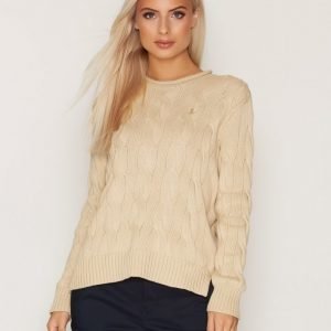 Polo Ralph Lauren Boxy Rollneck Sweater Neulepusero Natural