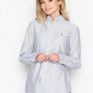 Polo Ralph Lauren Button Down Custom Long Sleeve Shirt Kauluspaita Ebony