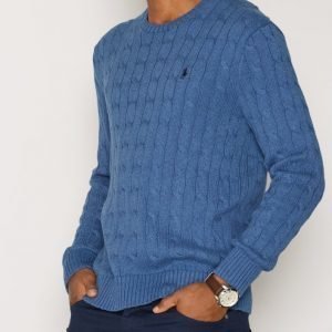 Polo Ralph Lauren Cabelknit Sweater Pusero Blue