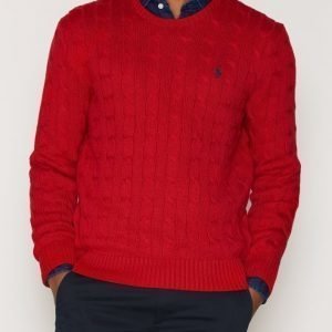 Polo Ralph Lauren Cabelknit Sweater Pusero Red