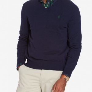 Polo Ralph Lauren Classic Merino Knit Pusero Navy