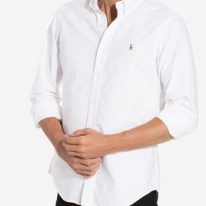 Polo Ralph Lauren Core Fit Oxford Shirt Kauluspaita White