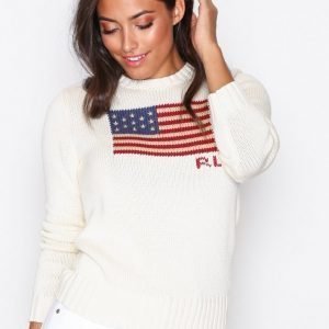 Polo Ralph Lauren Crew Neck Long Sleeve Sweater Neulepusero Cream