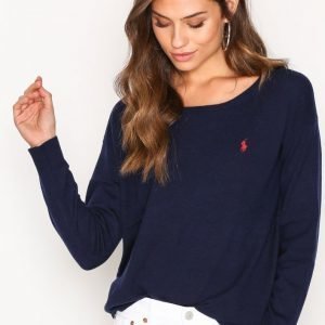 Polo Ralph Lauren Crewneck Long Sleeve Sweater Neulepusero Navy