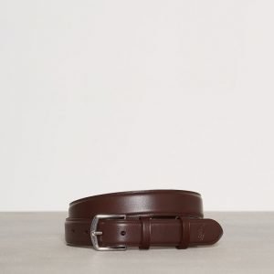 Polo Ralph Lauren Dress Smooth Leather Belt Vyö Brown