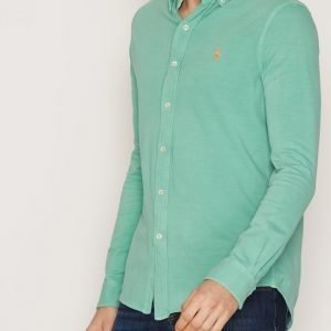 Polo Ralph Lauren Featherweight Ls Knit Kauluspaita Ivy