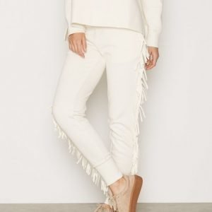 Polo Ralph Lauren Fringe Sweatpant Housut Cream