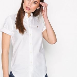 Polo Ralph Lauren Jenny-Short Sleeve-Shirt Kauluspaita White
