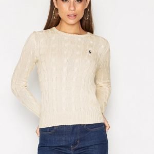 Polo Ralph Lauren Julianna Long Sleeve Sweater Neulepusero Cream