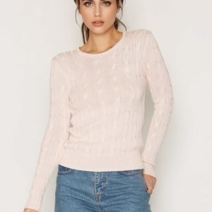 Polo Ralph Lauren Julianna Long Sleeve Sweater Neulepusero Vaaleanpunainen