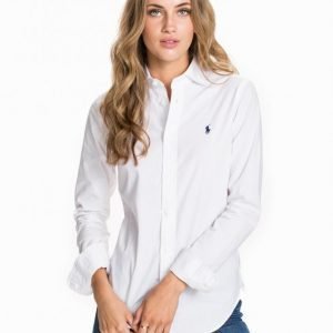 Polo Ralph Lauren Kendall Long Sleeve Shirt Kauluspaita White