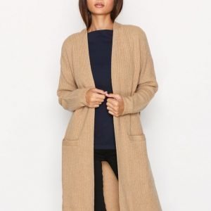 Polo Ralph Lauren Long Sleeve Cardigan Neuletakki Camel