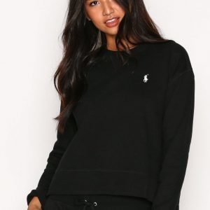 Polo Ralph Lauren Long Sleeve Crew Neck Knit Shirt Svetari Black