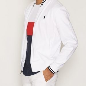 Polo Ralph Lauren Long Sleeve Knit Interlock Pusero Pure White