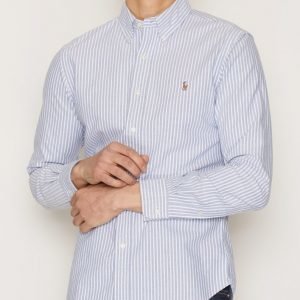 Polo Ralph Lauren Long Sleeve Oxford Sport Shirt Kauluspaita Blue/White