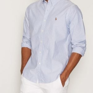 Polo Ralph Lauren Long Sleeve Oxford Sport Shirt Kauluspaita Blue/White