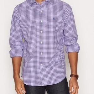 Polo Ralph Lauren Long Sleeve Sport Poplin Shirt Kauluspaita Plumb