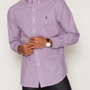 Polo Ralph Lauren Long Sleeve Sport Shirt Kauluspaita Navy/Pink
