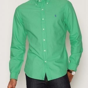 Polo Ralph Lauren Long Sleeve Sport Shirt Kauluspaita Vihreä