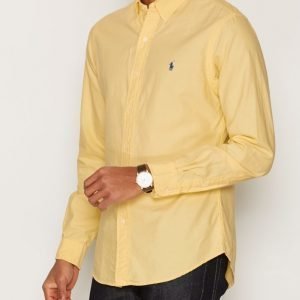 Polo Ralph Lauren Long Sleeve Sport Shirt Kauluspaita Yellow