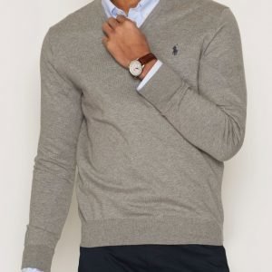 Polo Ralph Lauren Long Sleeve Sweater Pusero Grey