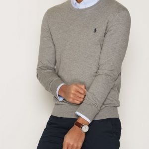 Polo Ralph Lauren Long Sleeve Sweater Pusero Grey