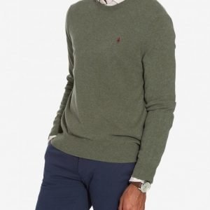 Polo Ralph Lauren Long Sleeve Wool Sweater Pusero Heather