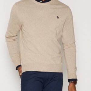 Polo Ralph Lauren Long Sleeve Wool Sweater Pusero Oatmeal