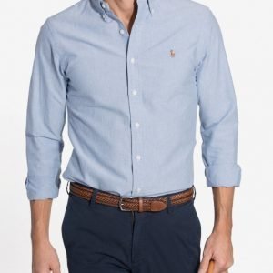 Polo Ralph Lauren Oxford Slim Fit Shirt Kauluspaita Blue