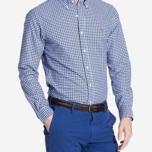 Polo Ralph Lauren Oxford Slim Fit Shirt Kauluspaita Sininen/Valkoinen