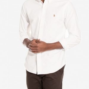 Polo Ralph Lauren Oxford Slim Fit Shirt Kauluspaita White